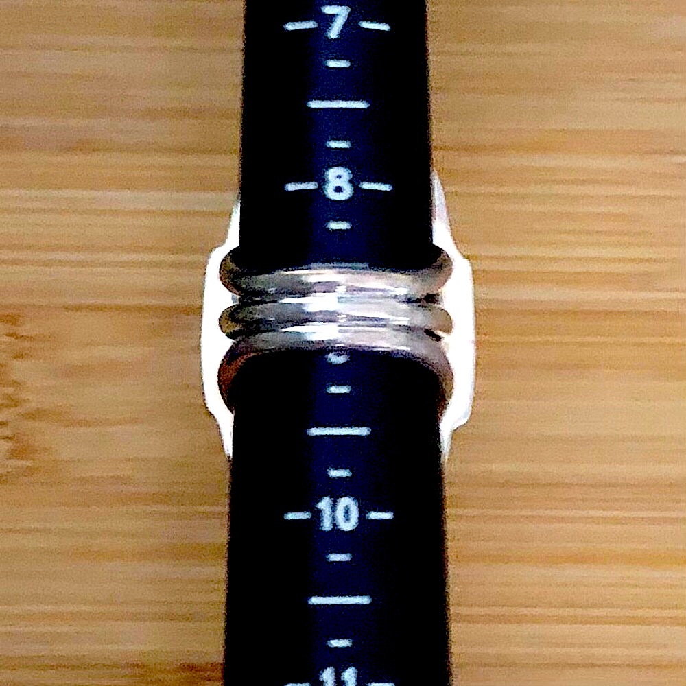 $148 Navajo Running Bear Southwest Estate Ring Sterling Size 8 & 3/4 RB 925 - Picture 8 of 8